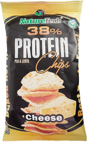 NatureTech Chips Protein mit Käse Geschmack 50gr