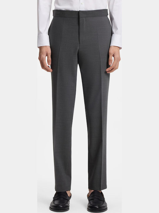 Henry Getlin Winter Men's Suit with Vest Slim Fit Grey