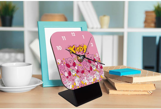 Koupakoupa Koupakoupa Tischuhr mit Zeigern Holz KP_34493_clock-desk-square