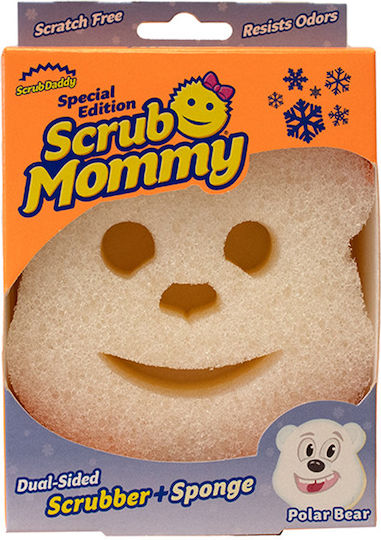 Household Sponge Scrub Mommy Bear Scrub Daddy