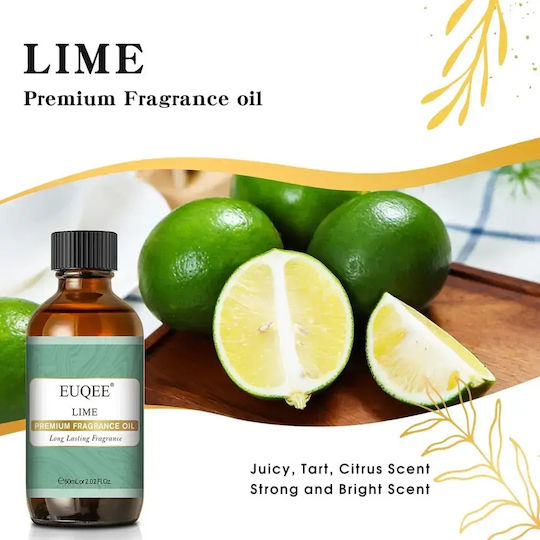 Scented Oil Euqee *8158063 Dc Lime Natural Ingredients 60 Ml