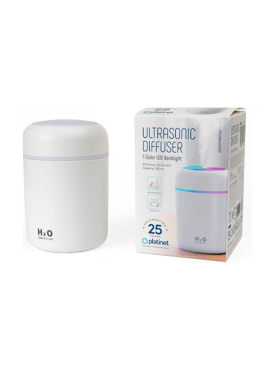 Omega Led Aromatherapy Diffuser White 300ml PADYM107W