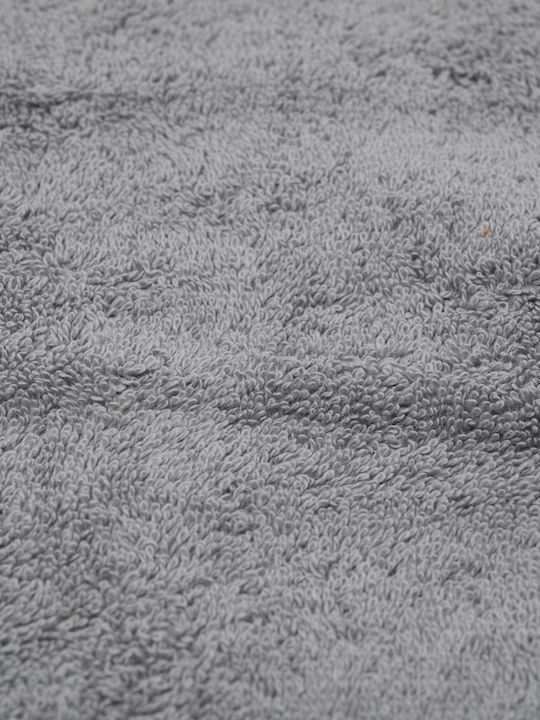 Sidirela Πετσέτα Σώματος Line Line 80x160εκ. Γκρί Βάρους 550gr/m²