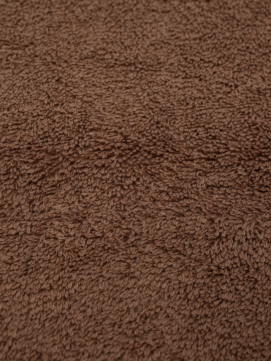 Sidirela Πετσέτα Σώματος Line 70x140εκ. Καφέ Βάρους 550gr/m²
