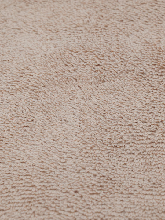 Sidirela Πετσέτα Προσώπου Line 50x90εκ. Beige Βάρους 550gr/m²