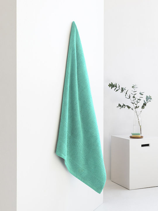 24home.gr Bath Towel Set 3pcs Mint Weight 550gr/m²