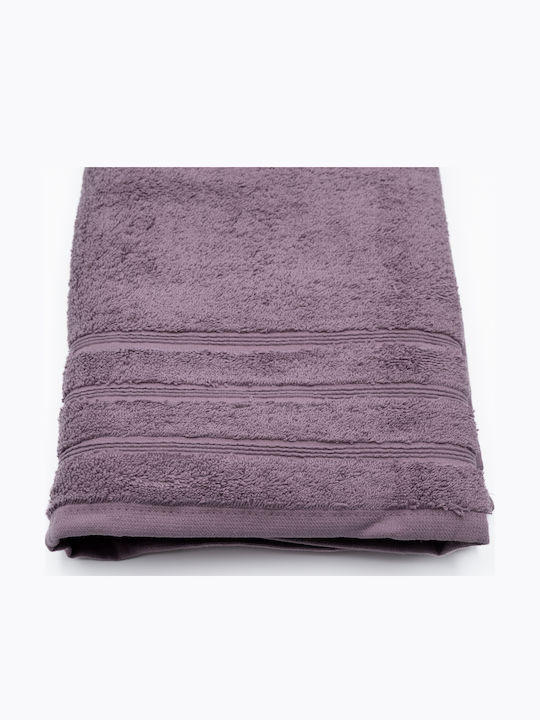Sidirela Bath Towel Line 70x140cm Lilac Weight 550gr/m²