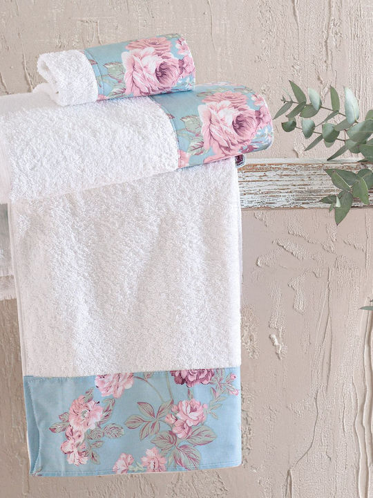 Rythmos Set Bath Towels 3 pcs Springtime Powder Green Weight 500gr/m²