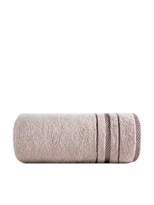Eurofirany Πετσέτα Χεριών Koral 30x50εκ. Pink Βάρους 480gr/m²
