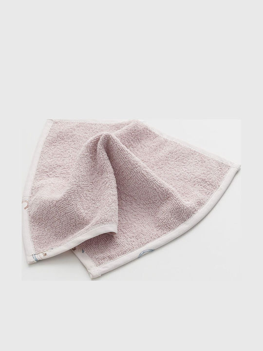 Vesta Home Pony Washcloth 30x30cm Pink Weight 400gsm