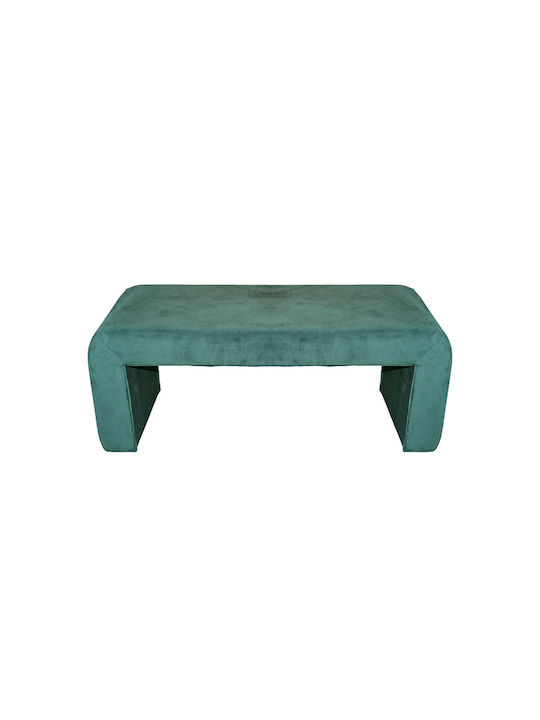 Табуретка Дневна стая Облечено с кадифе Gagga Green Shade 110x40x45бр