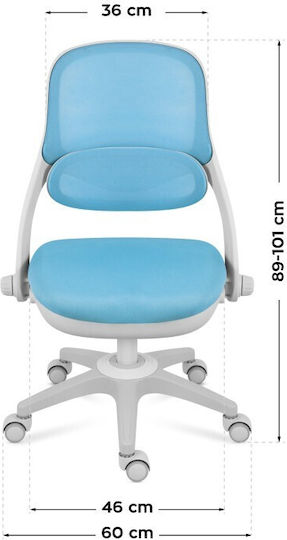 Kids Desk Chair Blue