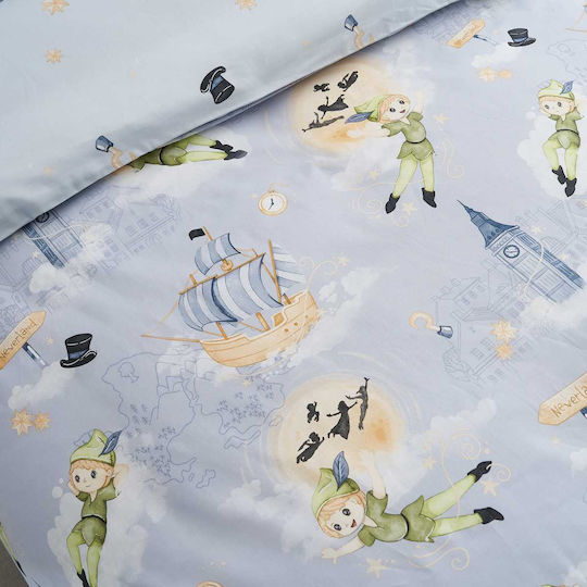 Vesta Home Set Cearceafuri Single Din Bumbac Peter 170x260cm 3 Bucăți