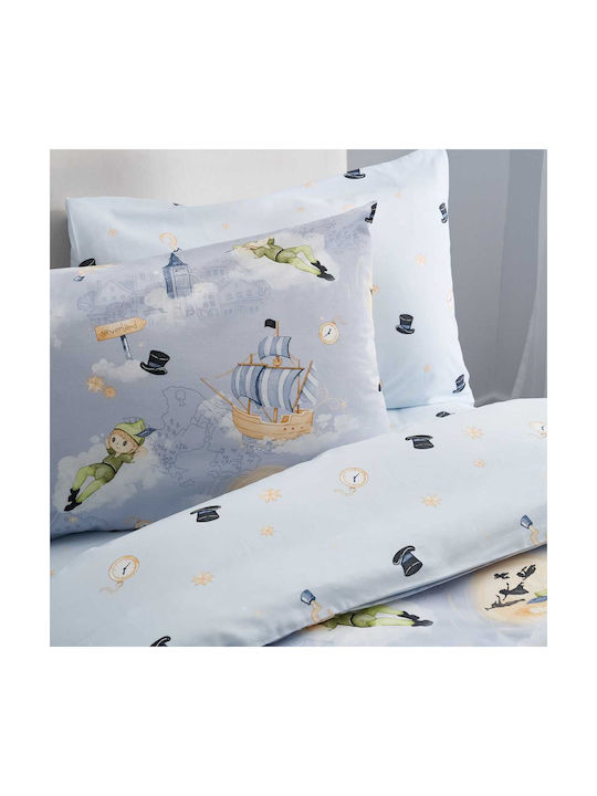 Vesta Home Single Cotton Sheet Set Peter 170x260cm 3 Pieces