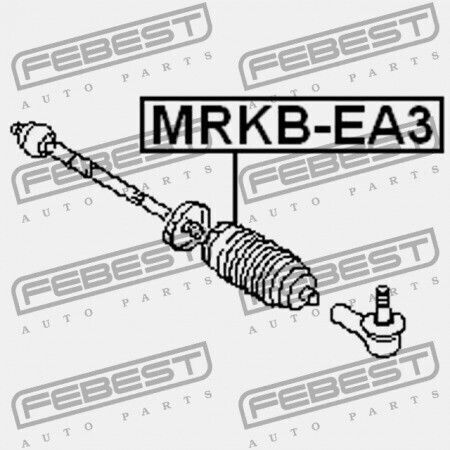 Steering Rod Cover Mitsubishi Galant Ea3 8a 1998.02-2003.07 Mmna Mmna Mr519053