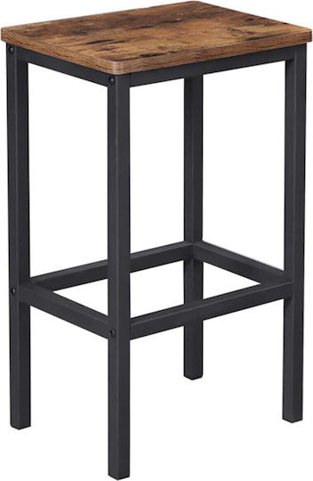 Taburet Bar Maro Închis 40x30x65cm Taburet Bar Maro Închis 40x30x65cm