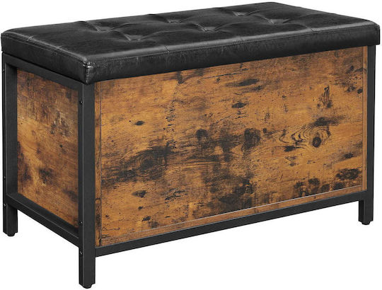 Scaun Camera de zi Cu spațiu de depozitare Maro 50x80x40buc Scaun Camera de zi Cu spațiu de depozitare Maro 50x80x40buc