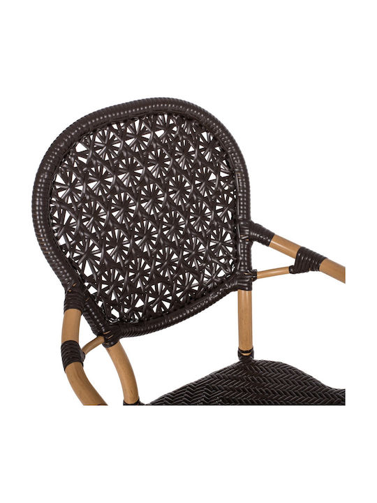Gartenstühle Bambus Braune 10 Stücke 56x62x95cm