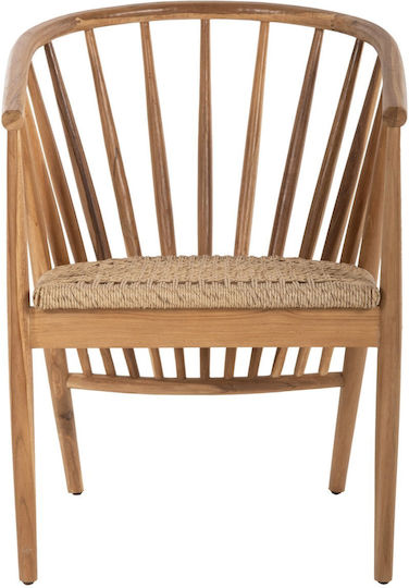 Fotoliu de exterior Lemn TEAK 60x63x82cm