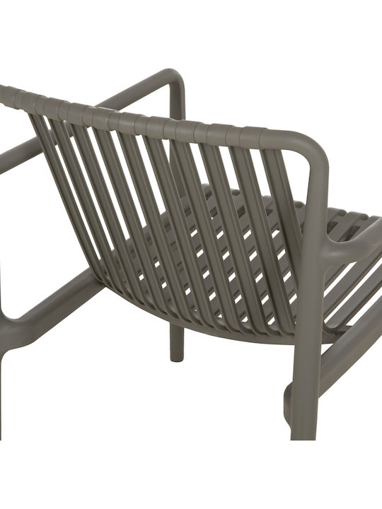 Gartenstühle Polypropylen Lounge Olive Grün 66x77x76cm