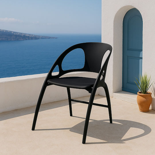 Gartenstühle Aria Schwarz 62x44x81cm Gartenstühle Aria Schwarz 62x44x81cm