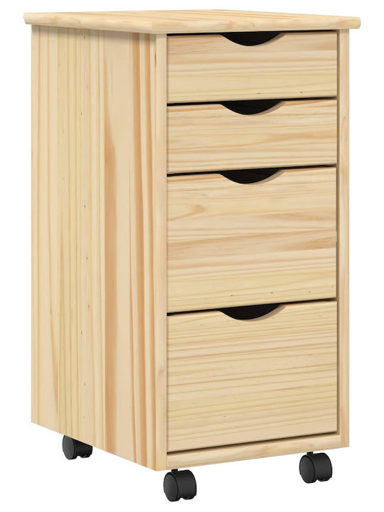 Birou Moss Din Lemn Masiv Maro 112x50x75cm