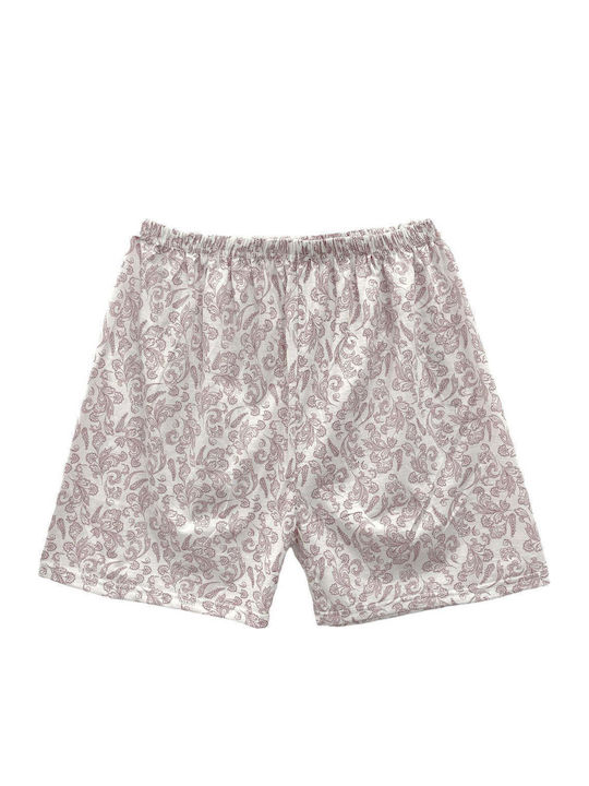 Ansin Summer Women's Pyjama Set Cotton Pink