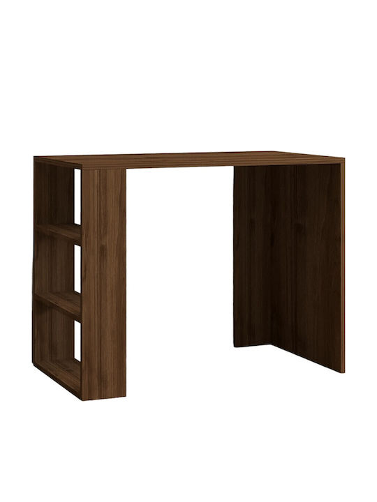 Γραφείο Cealo Ξύλινο Καφέ 90x50x70εκ.