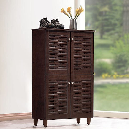 Ξύλινη Kabira με 6 Ράφια 77x34x123cm Ξύλινη Kabira με 6 Ράφια 77x34x123cm