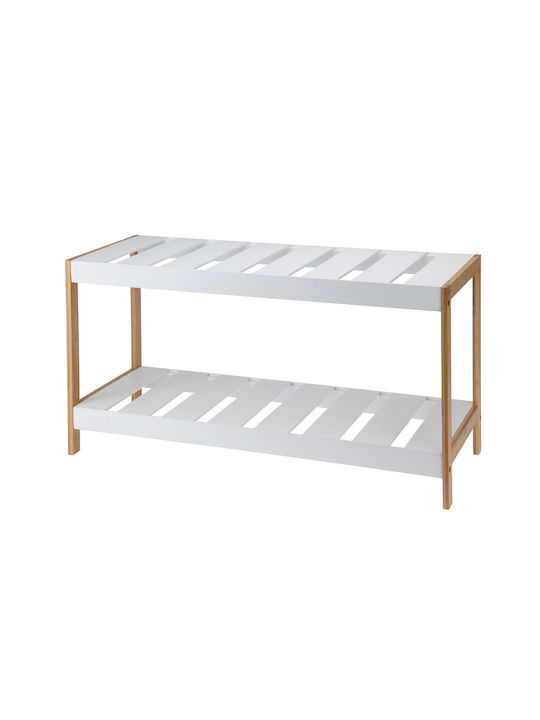 Holz Schuhorganisator aus Bambus 70x26x36cm