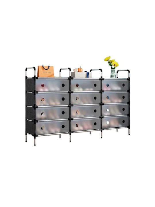 Plastic Shoe Organizer 122x27x90cm