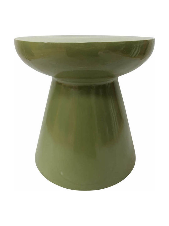 Auxiliary Table for Small Outdoor Spaces Green 40x40cm