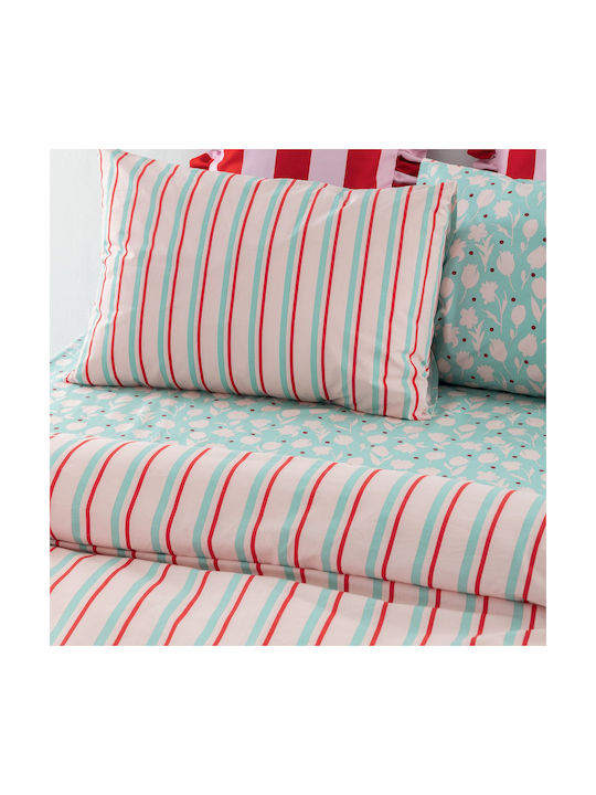 Palamaiki Set Pillowcases with Envelope Cover Pink 52x72cm