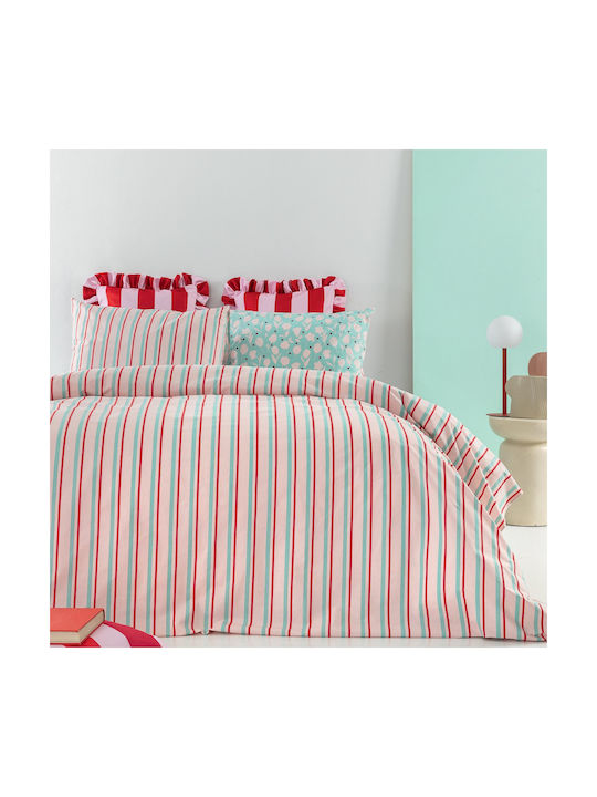 Palamaiki Set Pillowcases with Envelope Cover Pink 52x72cm