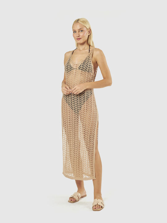 Verde Women's Beach Dress Beige