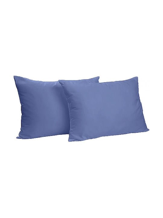 TnS Pillowcase Set Dark Blue 52x72cm.