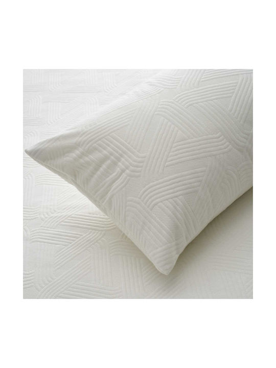 Vesta Home Dorothea Waterproof White Pillow Protector 50x70cm