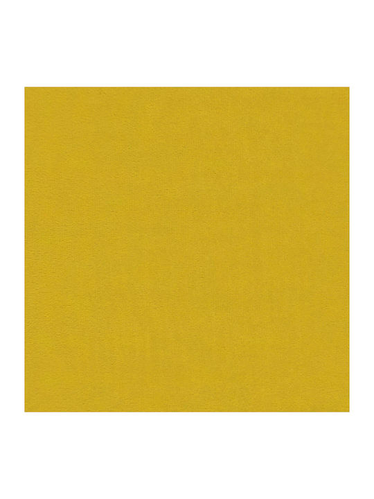 Polițronă Velur Galbenă 65x79x100cm