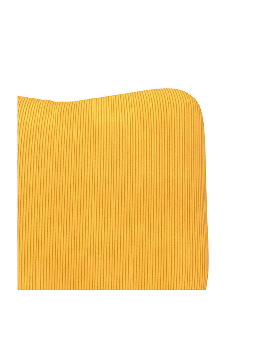 Armchair Light Yellow 63x67x94cm