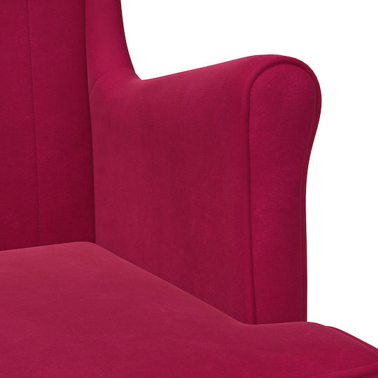 Πολυθρόνα 65x79x100cm Κόκκινο Πολυθρόνα 65x79x100cm Κόκκινο