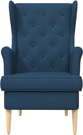 Polstol Blau 65x79x100cm