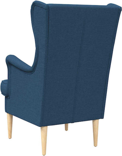 Polstol Blau 65x79x100cm