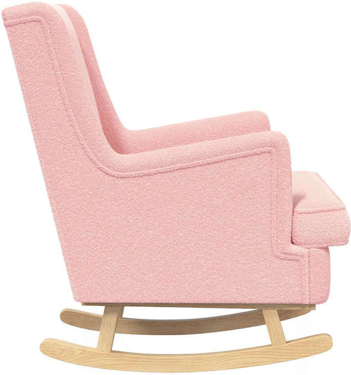 Rocking Armchair Pink 62x80x85cm