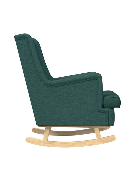Schaukelnder Sessel Dunkles Grün 62x80x85cm
