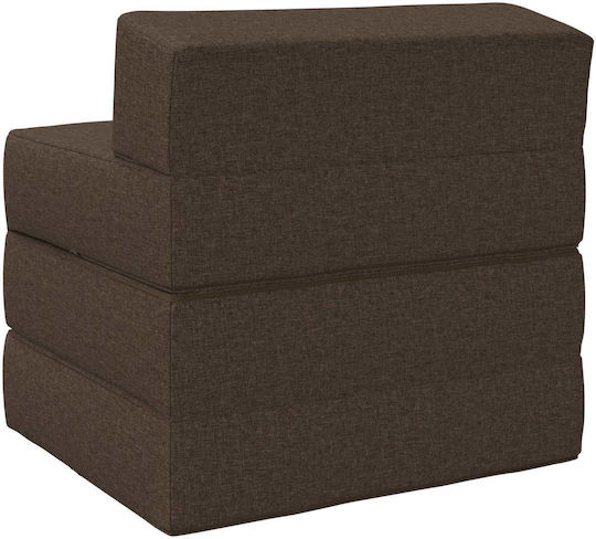 Multifunctional Bean Bag Chair Brown Sofa 200x70cm