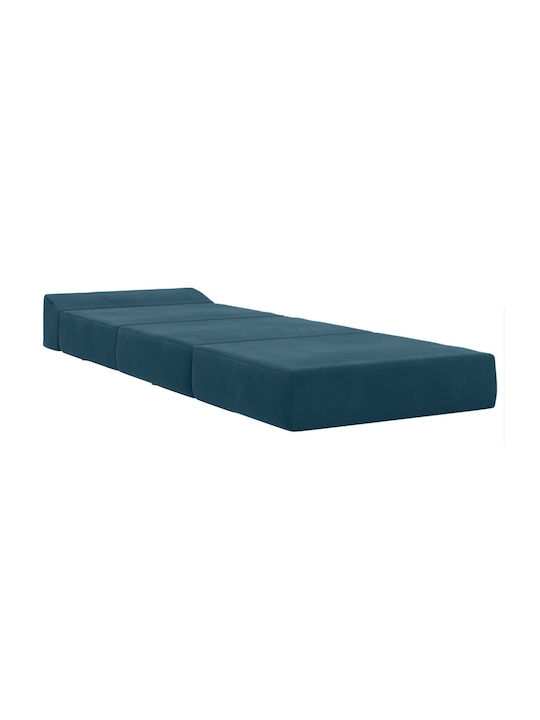 Multifunctional Bean Bag Sofa Blue 200x70cm