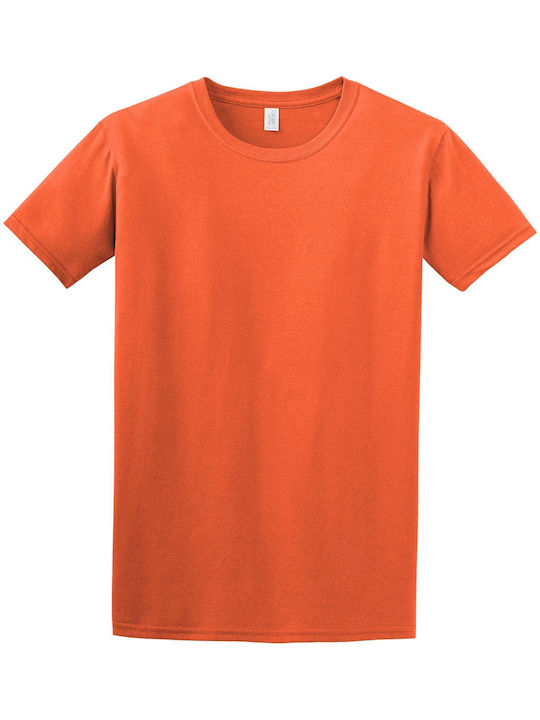 Gildan Men's Promotional T-Shirt Short Sleeve Orange