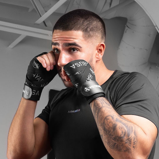 Μπαντάζ Hayabusa 180” Deluxe Hand Wraps Black