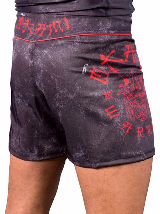 Okami Fightshorts OFS113 Σορτσάκι MMA Μαύρο