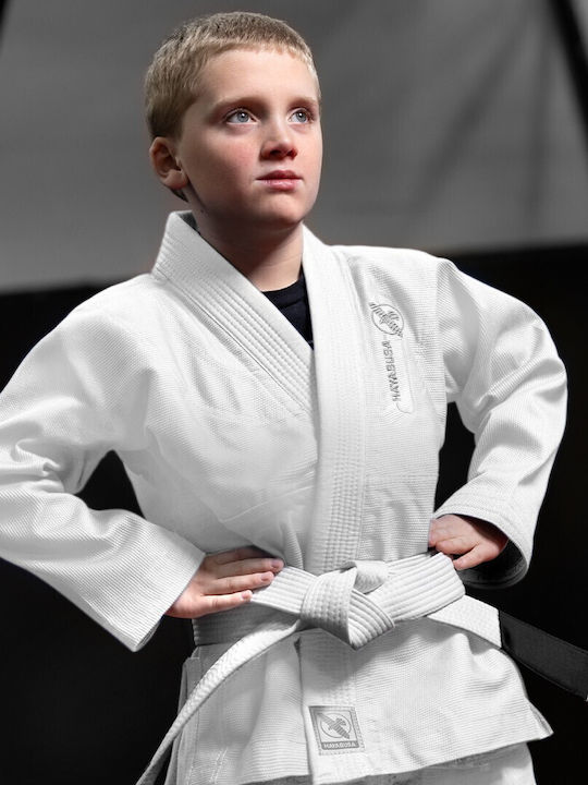 Hayabusa Παιδική Στολή Brazilian Jiu Jitsu Λευκή